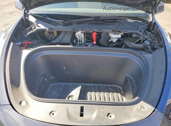 7SAYGDEE6SA356161 2025 TESLA MODEL Black Вид задньої частини салону