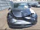 2025 Tesla Model Y Long Range Dual Motor All-wheel Drive Gray vin: 7SAYGDEE6SF308131