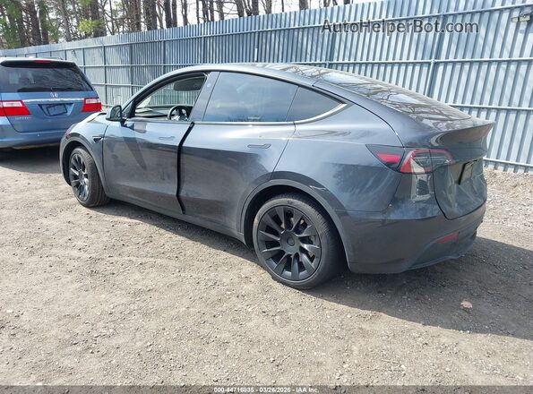 7SAYGDEE6SF308131 2025 TESLA MODEL Y Gray Rear left