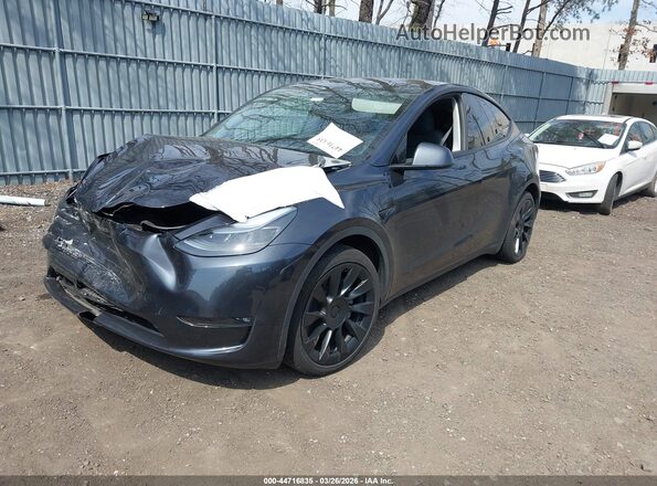 7SAYGDEE6SF308131 2025 TESLA MODEL Y Gray Front left