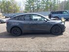 2025 Tesla Model Y Long Range Dual Motor All-wheel Drive Gray vin: 7SAYGDEE6SF308131
