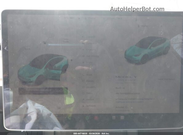 7SAYGDEE6SF308131 2025 TESLA MODEL Y Gray 