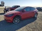 2023 Tesla Model Y Красный vin: 7SAYGDEE7PF601611