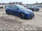 2024 Tesla Model Y Long Range Dual Motor All-wheel Drive Blue vin: 7SAYGDEE7RF986008