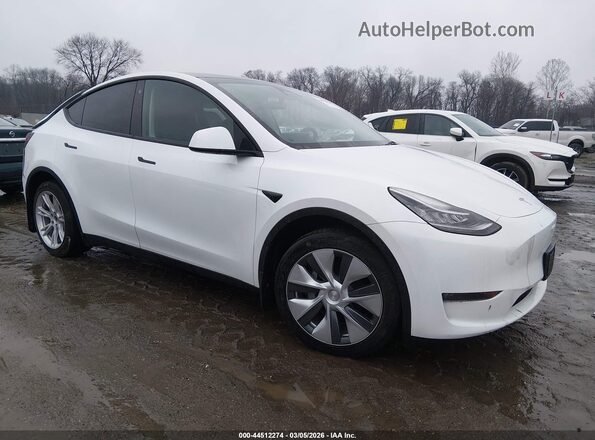 7SAYGDEE8PA061232 2023 TESLA MODEL Y White Przód prawy