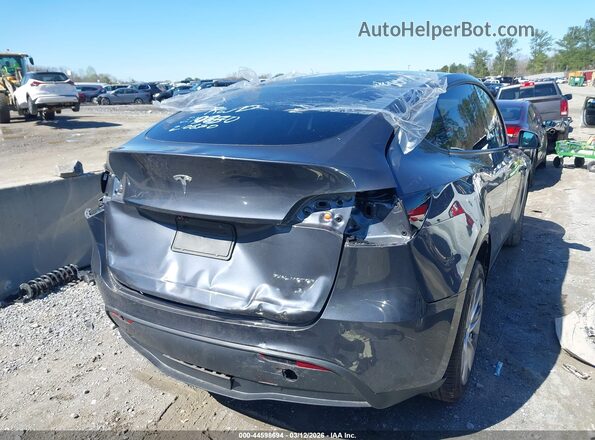 7SAYGDEE8PA210870 2023 TESLA MODEL Y Gray Задня права чверть