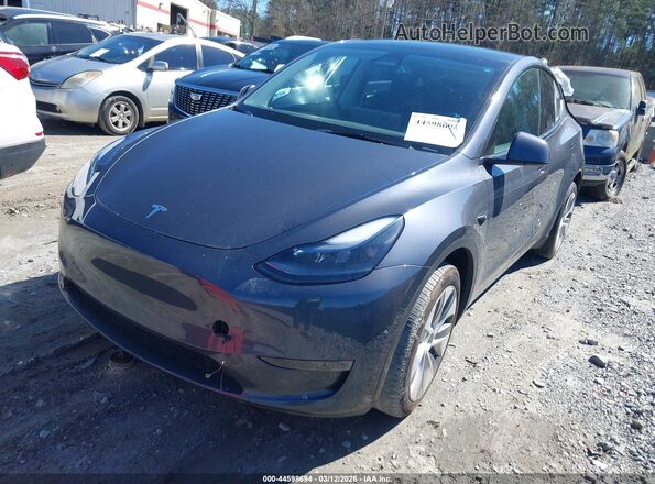 7SAYGDEE8PA210870 2023 TESLA MODEL Y Gray Передня ліва чверть