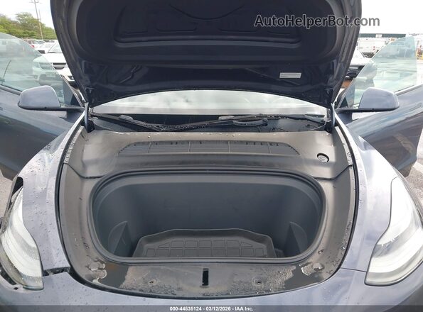7SAYGDEE8PF638442 2023 TESLA MODEL Y Gray Widok z tyłu