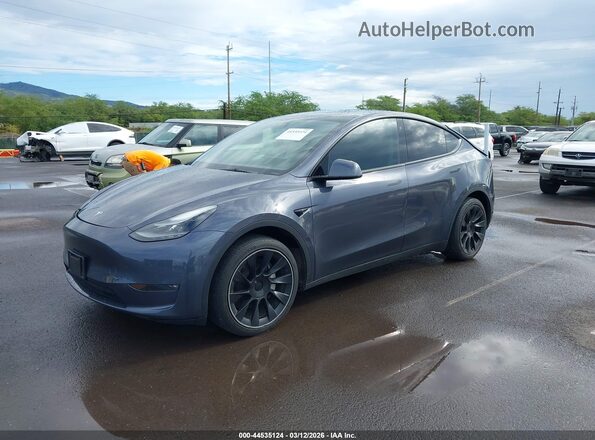 7SAYGDEE8PF638442 2023 TESLA MODEL Y Gray Przód lewy