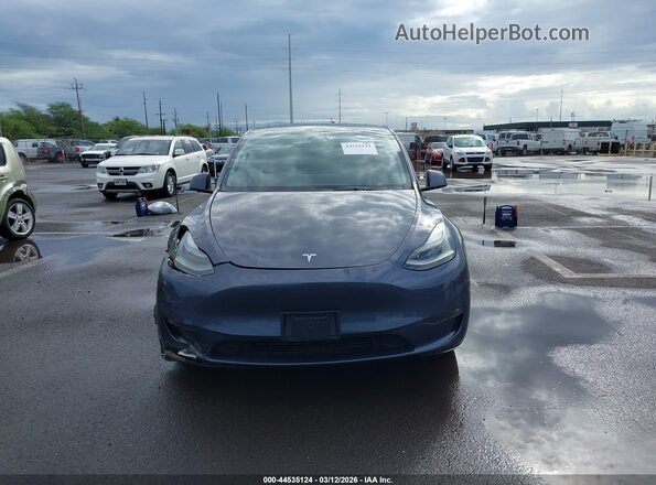 7SAYGDEE8PF638442 2023 TESLA MODEL Y Gray Widok zestawu wskaźników