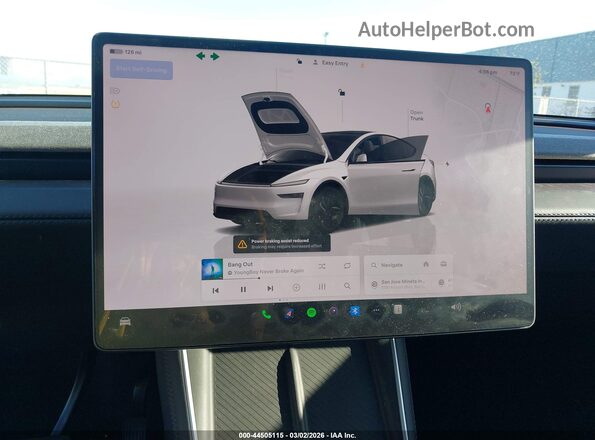 7SAYGDEE8TF356313 2026 TESLA MODEL Y White 