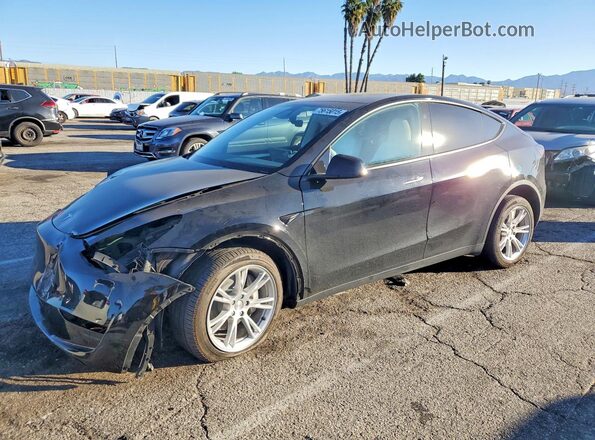 7SAYGDEEXRA236129 2024 TESLA MODEL Black წინა მარცხენა ხედი სამი მეოთხედიდან