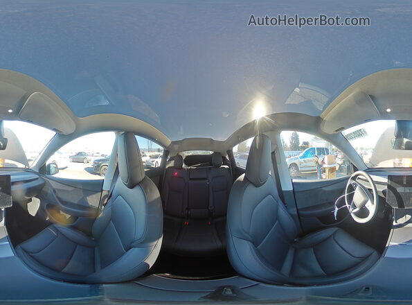 7SAYGDEEXTF374232 2026 TESLA MODEL Black 360 interior view