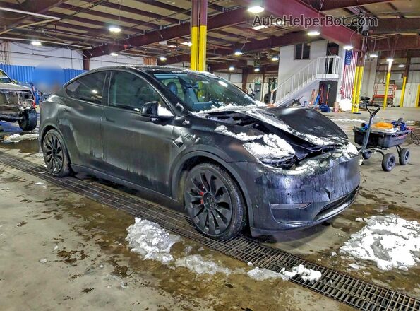 7SAYGDEF1NF469578 2022 TESLA MODEL Black Front right