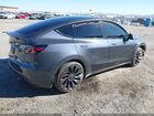 2022 Tesla Model Y Performance Dual Motor All-wheel Drive Black vin: 7SAYGDEF1NF535143