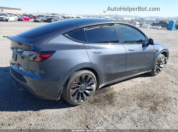 7SAYGDEF1NF535143 2022 TESLA MODEL Y Black უკანა მარჯვენა