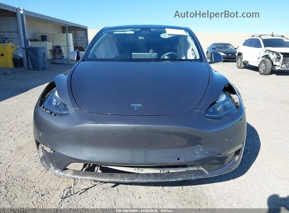 7SAYGDEF1NF535143 2022 TESLA MODEL Y Black წინა პანელის ხედი