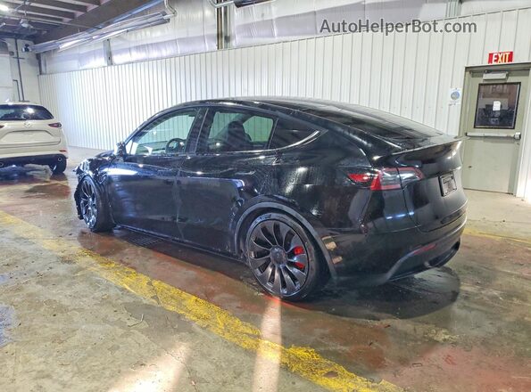 7SAYGDEF1NF549205 2022 TESLA MODEL Черный Задняя левая четверть