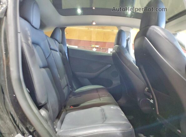 7SAYGDEF1NF549205 2022 TESLA MODEL Черный Вид задней части салона