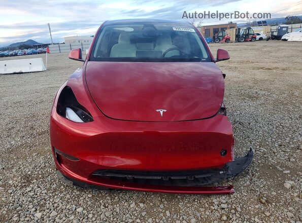 7SAYGDEF2RF024417 2024 TESLA MODEL Red წინა ხედი