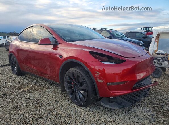 7SAYGDEF2RF024417 2024 TESLA MODEL Red წინა მარჯვენა