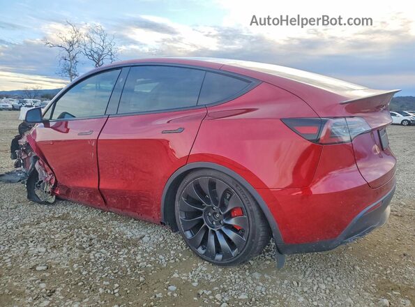 7SAYGDEF2RF024417 2024 TESLA MODEL Red უკანა მარცხენა
