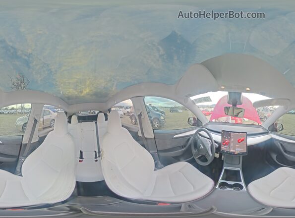 7SAYGDEF2RF024417 2024 TESLA MODEL Red სალონის 360-გრადუსიანი ხედი
