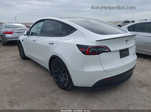 7SAYGDEF4NF538070 2022 TESLA MODEL Y White უკანა მარცხენა
