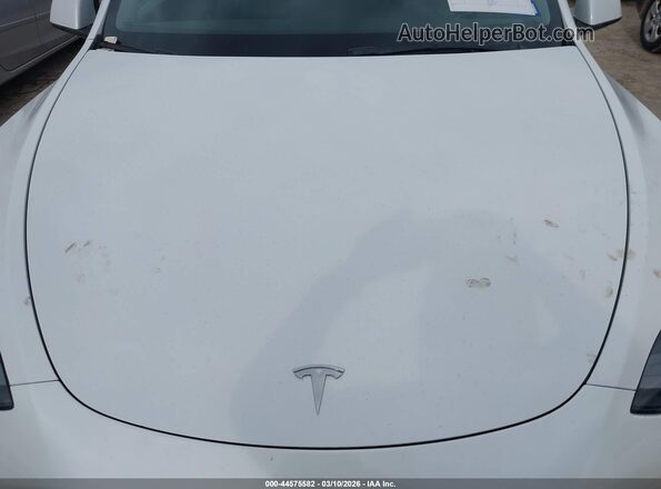 7SAYGDEF4NF538070 2022 TESLA MODEL Y White უკანა ხედი