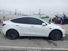 2023 Tesla Model Y Performance Dual Motor All-wheel Drive White vin: 7SAYGDEF4PF621341