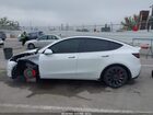 2023 Tesla Model Y Performance Dual Motor All-wheel Drive White vin: 7SAYGDEF4PF621341