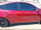 2024 Tesla Model Y Performance Dual Motor All-wheel Drive Red vin: 7SAYGDEF9RF101218