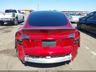 2024 Tesla Model Y Performance Dual Motor All-wheel Drive Red vin: 7SAYGDEF9RF101218