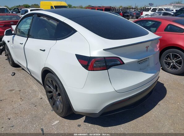 7SAYGDEFXPF701775 2023 TESLA MODEL Y Белый Задняя левая четверть