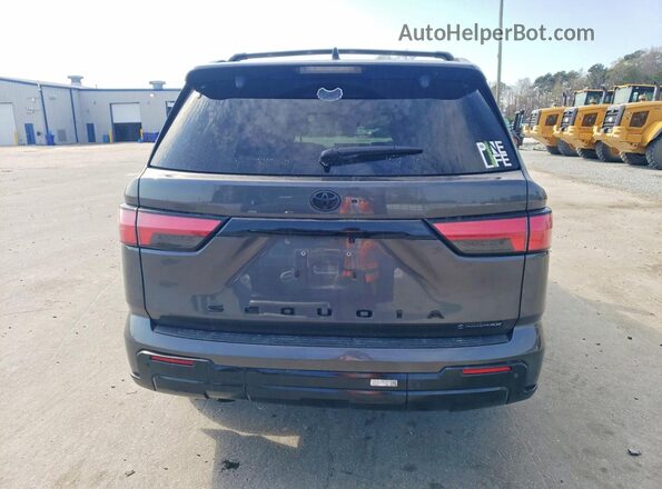 7SVAAABA1SX060513 2025 TOYOTA SEQUOIA Gray უკანა ხედი