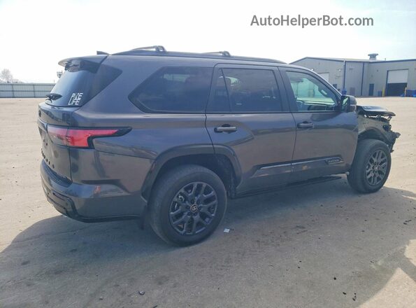 7SVAAABA1SX060513 2025 TOYOTA SEQUOIA Gray უკანა მარჯვენა
