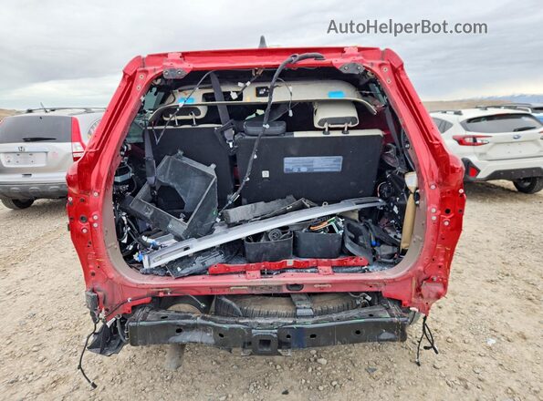 7SVAAABA2RX026347 2024 TOYOTA SEQUOIA Красный Вид сзади