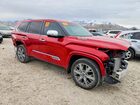 2024 Toyota Sequoia Capstone Красный vin: 7SVAAABA2RX026347