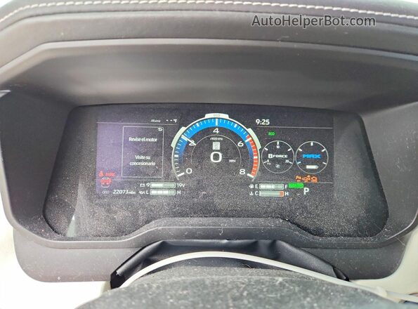 7SVAAABA2RX026347 2024 TOYOTA SEQUOIA Красный Вид щитка приборов