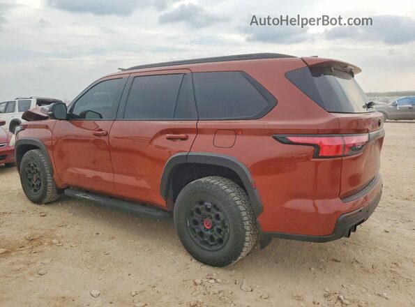 7SVAAABA4RX022025 2024 TOYOTA SEQUOIA Коричневый Задняя левая четверть