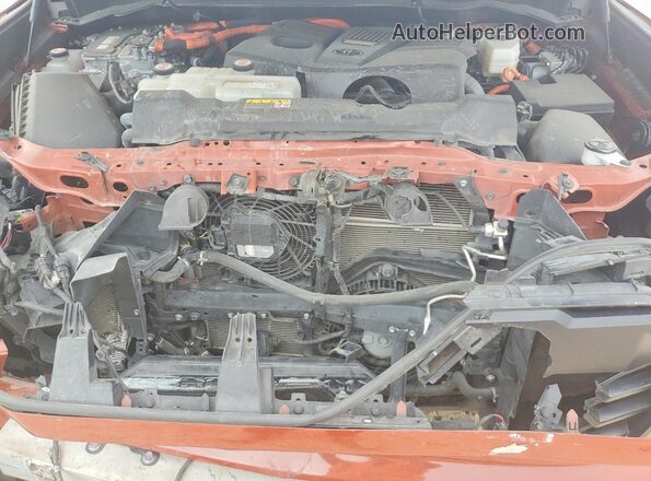 7SVAAABA4RX022025 2024 TOYOTA SEQUOIA Коричневый Вид подкапотного пространства