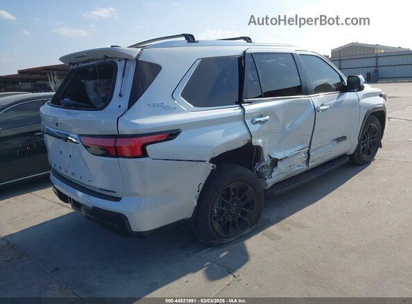 7SVAAABA8SX071007 2025 TOYOTA SEQUOIA White Rear right