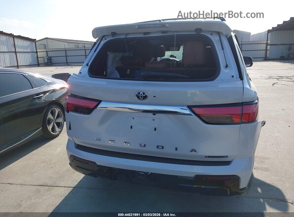7SVAAABA8SX071007 2025 TOYOTA SEQUOIA White 