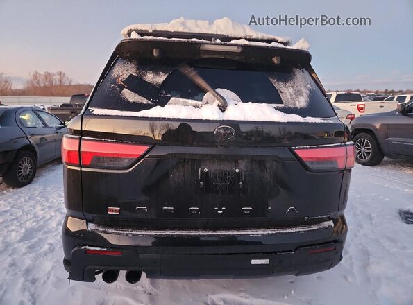 7SVAAABA9TX082454 2026 TOYOTA SEQUOIA Черный Вид сзади