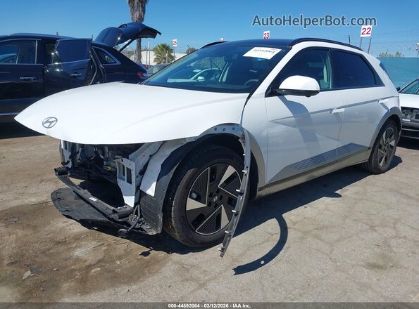 7YAKR4DA4SY038336 2025 HYUNDAI IONIQ 5 White Vista tres cuartos delantera izquierda