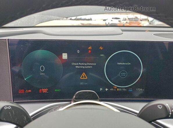 7YAMUFS38TY000763 2026 HYUNDAI IONIQ Black Вид щитка приладів