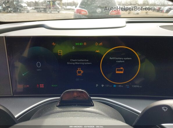 7YAMWFS5XTY001764 2026 HYUNDAI IONIQ 9 White Vista de los asientos traseros