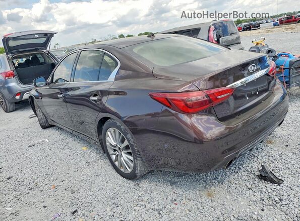 JN1EV7AP0LM200498 2020 INFINITI Q50 Темно-бордовый Задняя правая четверть
