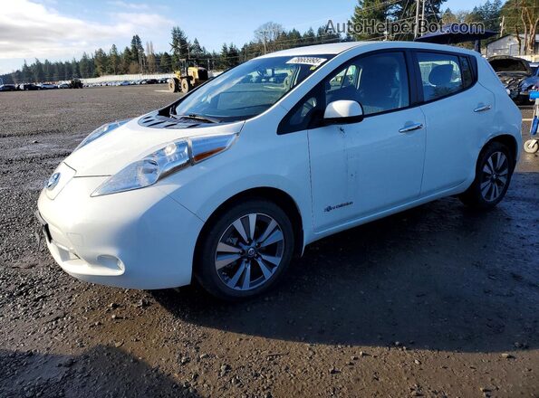 1N4BZ0CP9GC312422 2016 NISSAN LEAF White Przód lewy