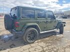 2023 Jeep Wrangler Sahara 4xe Зеленый vin: 1C4JJXP68PW627427